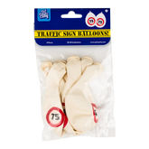 75 Jaar Ballonnen Verkeersbord 30cm